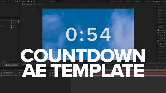 Countdown After Effects Template